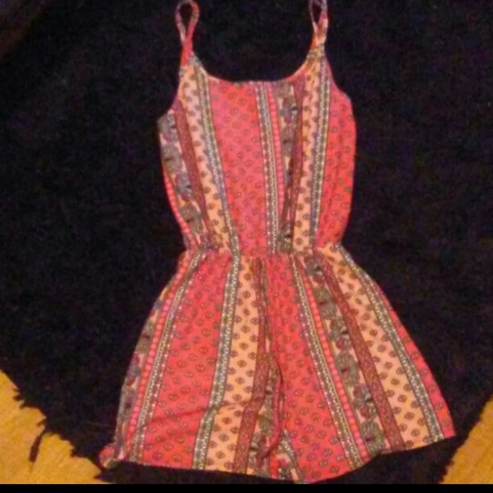 Pink romper